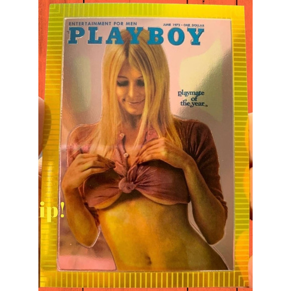 DEBBIE Davis Playboy Chromium Cover card - Picture 1 of 3